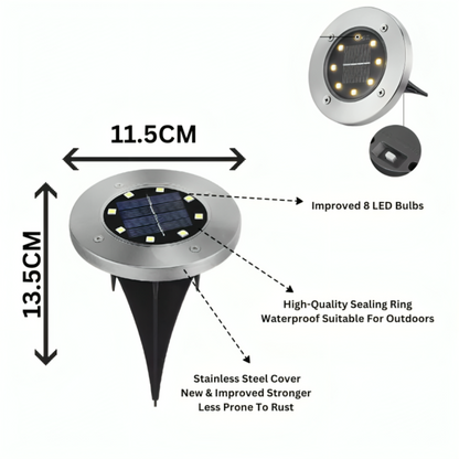 Inground LED Solar Lights